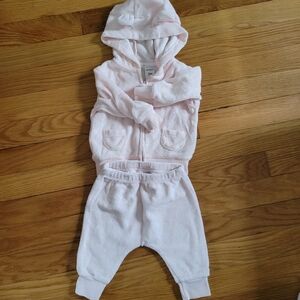 Carter's Soft Pink Kids Jogger Set